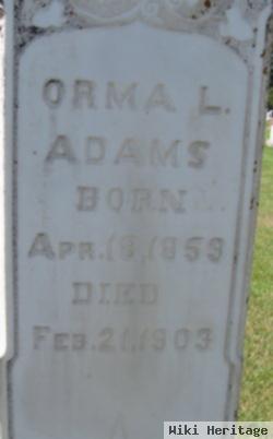 Orma L. Crosswhite Adams