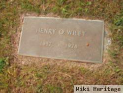 Henry O Wiley