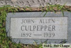 John Allen Culpepper