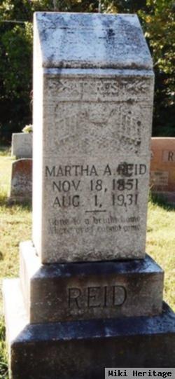 Martha A. "mattie" Ross Reid