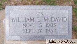 William L. Mcdavid