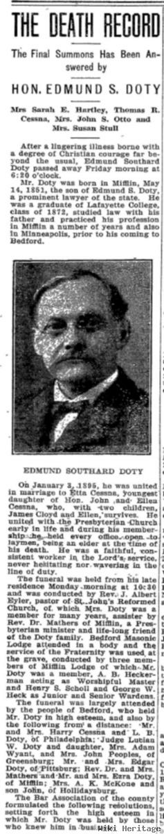 Edmund Southard Doty