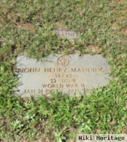 John Henry Manning, Sr