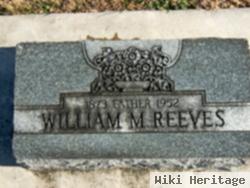 William M Reeves