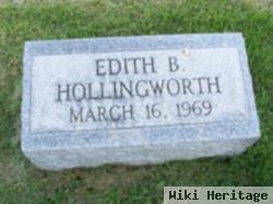 Edith B Hollingworth