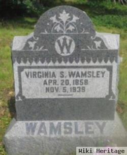 Virginia "jenny" Scott Wamsley