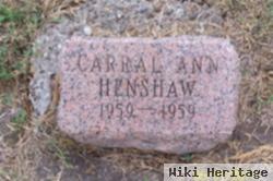 Carral Ann Henshaw