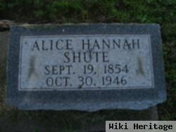 Alice Hannah Smith Shute