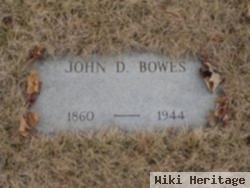 John D Bowes