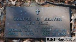 Walter Donald Beaver