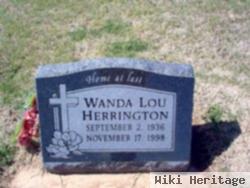 Wanda Lou Herrington