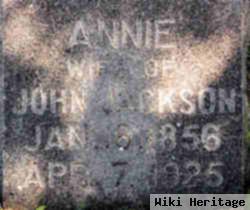 Anna M "annie" Bowder Jackson