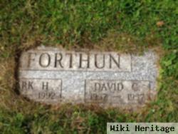 Marcus Henry "mark" Forthun