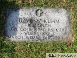 Davis W. Kumm