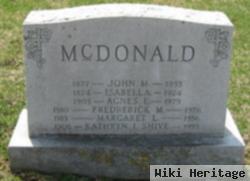 Frederick M. Mcdonald