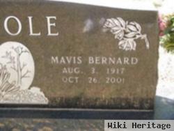 Mavis Bernard Poole