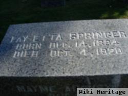 Fay Etta Springer