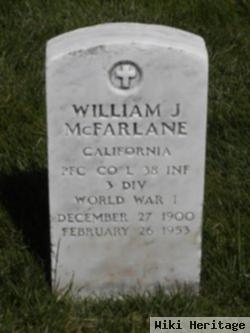 William J Mcfarlane