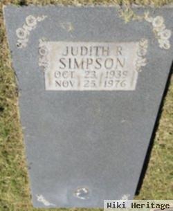 Judith Rosalie Kemp Simpson