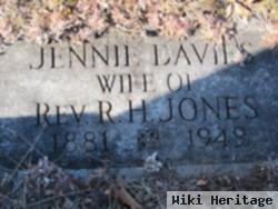 Mary Jane "jennie" Davies Jones
