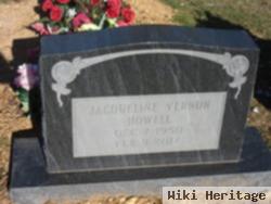 Jacqueline "jackie" Vernon Howell