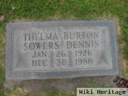 Thelma Burton Sowers Dennis