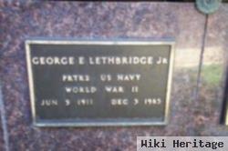 George E. Lethbridge