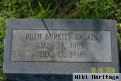 Ruth Burkitt Gaskin