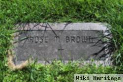 Rose M. Brown