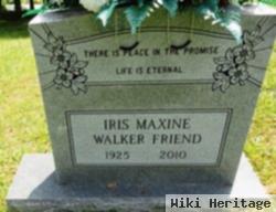 Iris Maxine Kelly Walker Friend