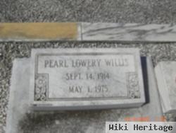 Pearl Lowery Willis