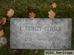 E. Shirley Ulitsch