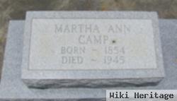 Martha Ann Camp