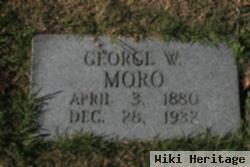 George W Moro