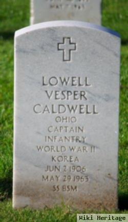 Lowell Vesper Caldwell