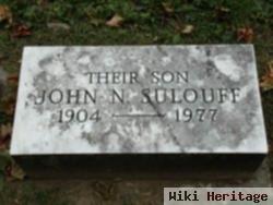 John N Sulouff