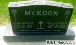 John Willis Mckoon