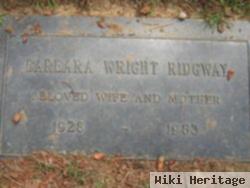 Barbara Wright Ridgway