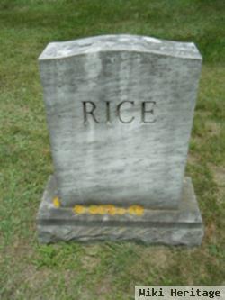 Lewis W Rice