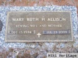 Mary Ruth Hicks Allison