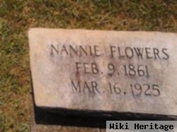 Nancy A. "nannie" Flowers