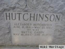 Hattie Lenora Gaddy Hutchinson