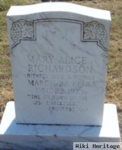 Mary Alice Richardson