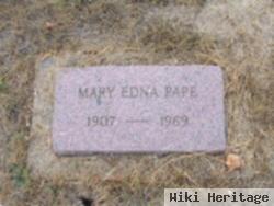 Mary Edna Pape