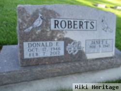 Donald E Roberts