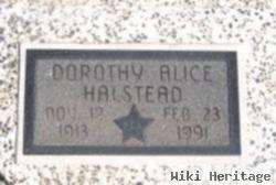 Dorothy Alice Booher Halstead