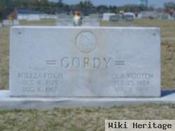 Rollza Fitch "gramp" Gordy