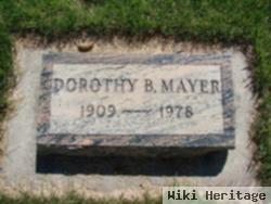 Dorothy B Mayer