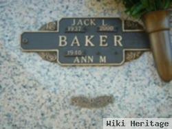 Jack L Baker