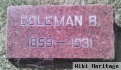 Coleman Bertram Hill